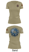 186 Air Refueling Wing 26529020 Women's Short Sleeve V-neck Shirt - 88