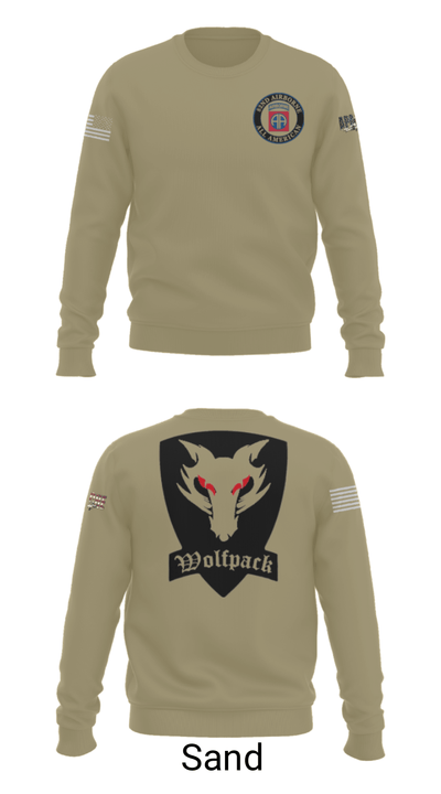 1-82nd CAB 46571810 Crew Neck Sweatshirt - 58