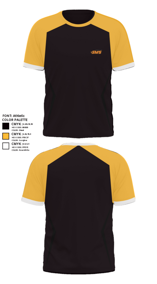 Short Sleeve Performance Shirt, Stafford Middle School, Spirit Store, Teamtime, Team time, sublimation, custom sports apparel, team uniforms, spirit wear, spiritwear, sports uniforms, custom shirts, team store, custom team store, fundraiser sports, apparel fundraiser