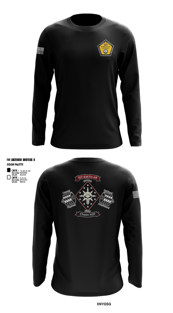 Long Sleeve Performance Shirt, Chaos Co, H2F, National Guard, Teamtime, Team time, sublimation, custom sports apparel, team uniforms, spirit wear, spiritwear, sports uniforms, custom shirts, team store, custom team store, fundraiser sports, apparel fundraiser