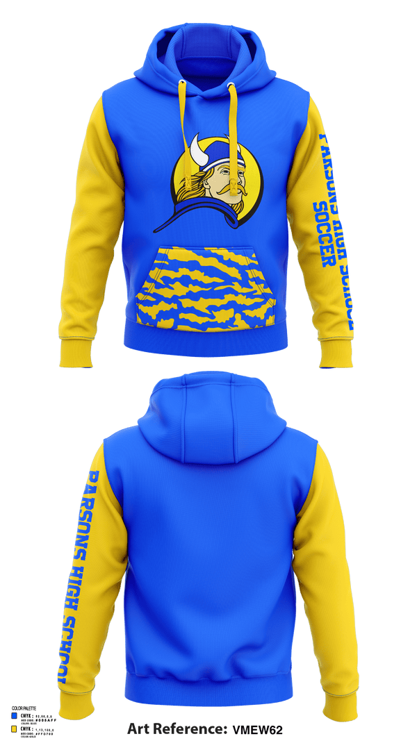 Hoodie, Parsons High School Soccer, Men's Soccer, Teamtime, Team time, sublimation, custom sports apparel, team uniforms, spirit wear, spiritwear, sports uniforms, custom shirts, team store, custom team store, fundraiser sports, apparel fundraiser