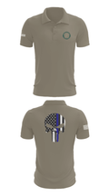 BROWARD SHERIFF EXPLORERS 82961941 Short Sleeve Performance Polo - 64