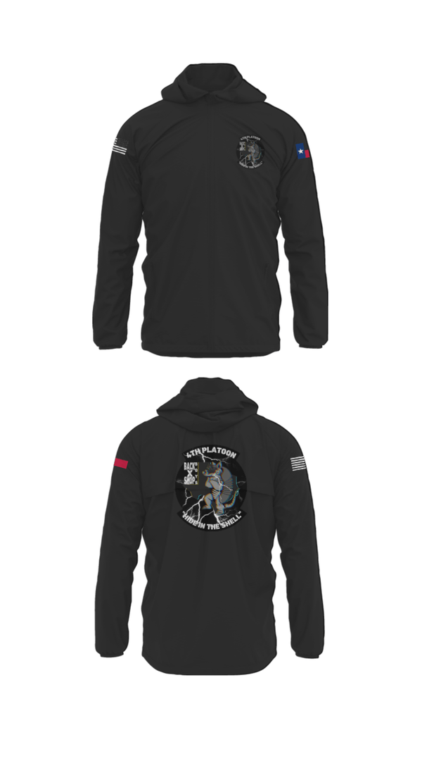 Windbreaker, 90th ASB B co 4Th Platoon, Army, Teamtime, Team time, sublimation, custom sports apparel, team uniforms, spirit wear, spiritwear, sports uniforms, custom shirts, team store, custom team store, fundraiser sports, apparel fundraiser