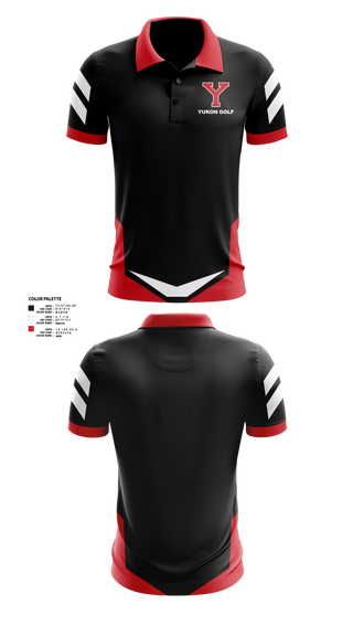 Short Sleeve Performance Polo, Yukon High School Golf, Golf, Teamtime, Team time, sublimation, custom sports apparel, team uniforms, spirit wear, spiritwear, sports uniforms, custom shirts, team store, custom team store, fundraiser sports, apparel fundraiser