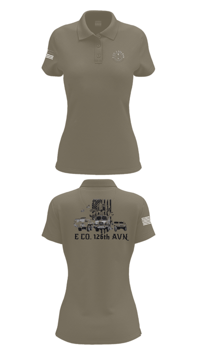B Co. 1-126AVN 81837658 Women's Short Sleeve Performance Polo  - 75