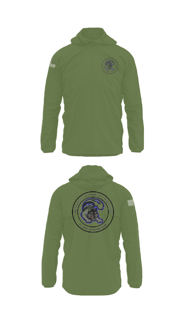 Windbreaker, 1184th DDSB, Army, Teamtime, Team time, sublimation, custom sports apparel, team uniforms, spirit wear, spiritwear, sports uniforms, custom shirts, team store, custom team store, fundraiser sports, apparel fundraiser