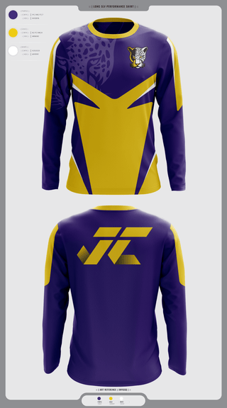 Long Sleeve Performance Shirt, Jacksonville College Cross Country, Cross Country, Teamtime, Team time, sublimation, custom sports apparel, team uniforms, spirit wear, spiritwear, sports uniforms, custom shirts, team store, custom team store, fundraiser sports, apparel fundraiser