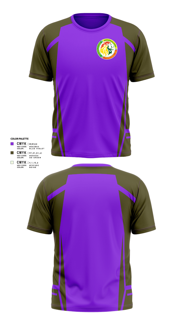 Short Sleeve Performance Shirt, SENEGAL FC, Men's Soccer, Teamtime, Team time, sublimation, custom sports apparel, team uniforms, spirit wear, spiritwear, sports uniforms, custom shirts, team store, custom team store, fundraiser sports, apparel fundraiser