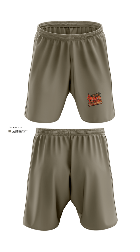 Athletic Shorts With Pockets, West king frenchies, , Teamtime, Team time, sublimation, custom sports apparel, team uniforms, spirit wear, spiritwear, sports uniforms, custom shirts, team store, custom team store, fundraiser sports, apparel fundraiser