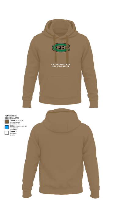Forest Hills Central High School Soccer 41848867 Hoodie - 4