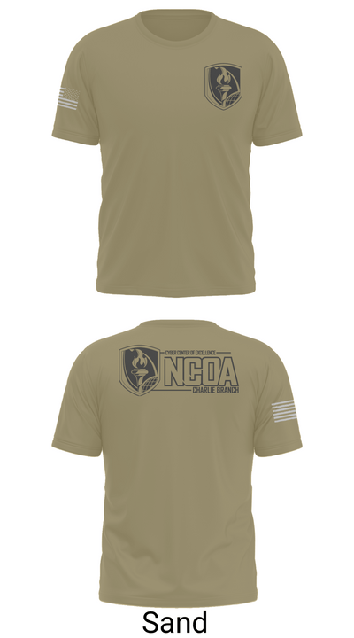 CCoE NCOA Charlie Branch 15308230 Old School Cotton Feel Shirt - 90
