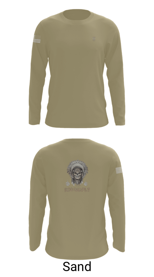 Long Sleeve Performance Shirt, 1/149th BCO INF REG 3rd PLT, Army, Teamtime, Team time, sublimation, custom sports apparel, team uniforms, spirit wear, spiritwear, sports uniforms, custom shirts, team store, custom team store, fundraiser sports, apparel fundraiser