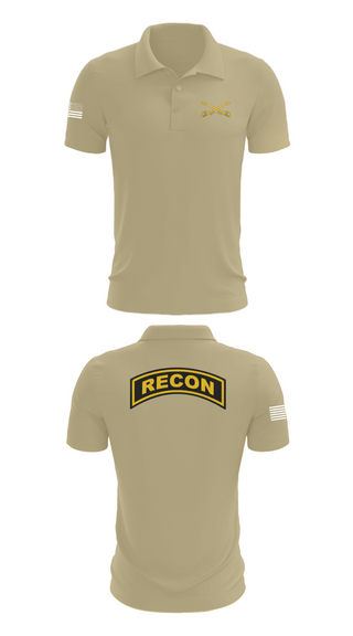 Short Sleeve Performance Polo, Cowboy, Army, Teamtime, Team time, sublimation, custom sports apparel, team uniforms, spirit wear, spiritwear, sports uniforms, custom shirts, team store, custom team store, fundraiser sports, apparel fundraiser