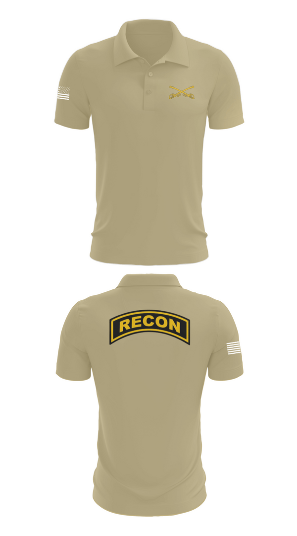 Short Sleeve Performance Polo, Cowboy, Army, Teamtime, Team time, sublimation, custom sports apparel, team uniforms, spirit wear, spiritwear, sports uniforms, custom shirts, team store, custom team store, fundraiser sports, apparel fundraiser