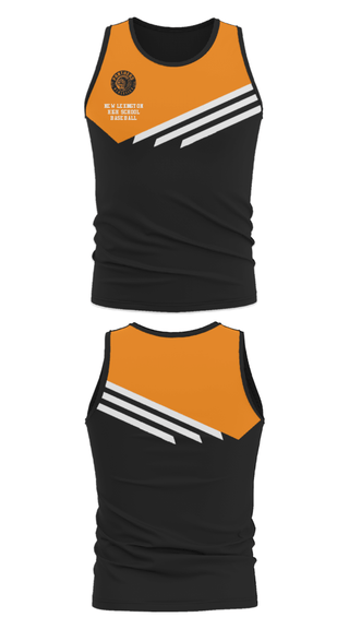 Tank Top, New Lexington High School Baseball, Baseball, Teamtime, Team time, sublimation, custom sports apparel, team uniforms, spirit wear, spiritwear, sports uniforms, custom shirts, team store, custom team store, fundraiser sports, apparel fundraiser