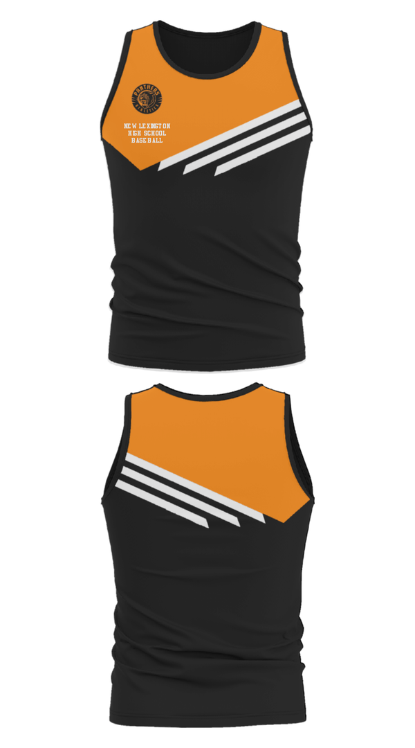 Tank Top, New Lexington High School Baseball, Baseball, Teamtime, Team time, sublimation, custom sports apparel, team uniforms, spirit wear, spiritwear, sports uniforms, custom shirts, team store, custom team store, fundraiser sports, apparel fundraiser