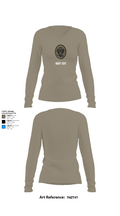 61st CST 56297636 Women's Long Sleeve V-neck Shirt - 62