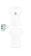 NTS Solutions 16319317 Women's Short Sleeve V-neck Shirt - 18