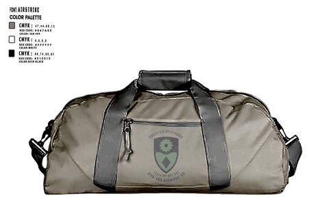 Duffle Bag, 143rd Military Police SPT DET, National Guard, Teamtime, Team time, sublimation, custom sports apparel, team uniforms, spirit wear, spiritwear, sports uniforms, custom shirts, team store, custom team store, fundraiser sports, apparel fundraiser