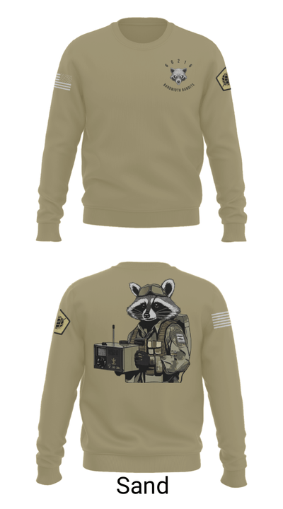 Node 66216 Bandwidth Bandits 75270738 Crew Neck Sweatshirt - 85