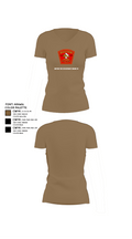 Boston Fire Department Engine 55 92329378 Women's Short Sleeve V-neck Shirt - 4
