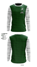 Highland High School Track and Field 30222652 Long Sleeve Performance Shirt - 1