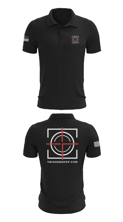 TriggeredUp.com 76062487 Short Sleeve Performance Polo - 28
