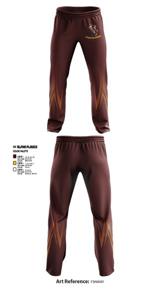 Sweatpants, West Tampa spartans, , Teamtime, Team time, sublimation, custom sports apparel, team uniforms, spirit wear, spiritwear, sports uniforms, custom shirts, team store, custom team store, fundraiser sports, apparel fundraiser