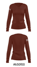 Phoenix Steppers 55982586 Women's Long Sleeve V-neck Shirt - 20