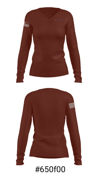 Women's Long Sleeve Vneck Shirt, Phoenix Steppers, Cheer, Teamtime, Team time, sublimation, custom sports apparel, team uniforms, spirit wear, spiritwear, sports uniforms, custom shirts, team store, custom team store, fundraiser sports, apparel fundraiser