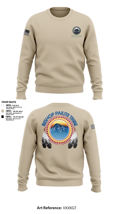 Bishop Paiute EMO/ Hazardous Fiels Reduction 49408789 Crew Neck Sweatshirt - 7