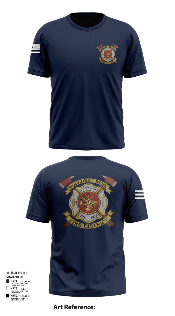 Short Sleeve Performance Shirt, Boulder creek fire, , Teamtime, Team time, sublimation, custom sports apparel, team uniforms, spirit wear, spiritwear, sports uniforms, custom shirts, team store, custom team store, fundraiser sports, apparel fundraiser
