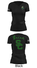 Springfield Catholic High School Soccer 49768521 Women's Short Sleeve V-neck Shirt - 38