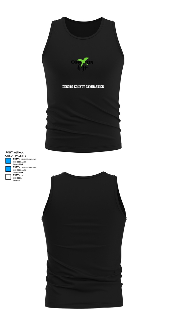 Tank Top, Desoto County Gymnastics, Spirit Store, Teamtime, Team time, sublimation, custom sports apparel, team uniforms, spirit wear, spiritwear, sports uniforms, custom shirts, team store, custom team store, fundraiser sports, apparel fundraiser
