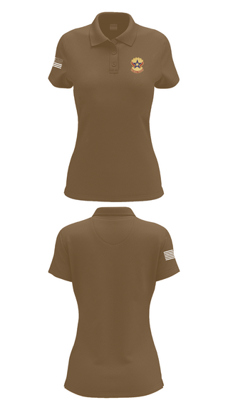 Womens Short Sleeve Performance Polo, 71st Maintenance Battalion, Army, Teamtime, Team time, sublimation, custom sports apparel, team uniforms, spirit wear, spiritwear, sports uniforms, custom shirts, team store, custom team store, fundraiser sports, apparel fundraiser