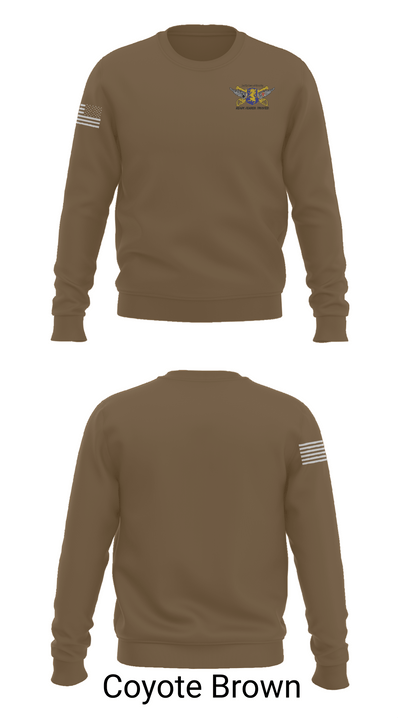 E Trp 2-6 CAV, 25th CAB, 25th INF 18040120 Crew Neck Sweatshirt - 5
