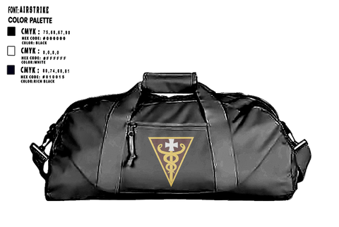 Duffle Bag, 387 Medical Logistics Company, , Teamtime, Team time, sublimation, custom sports apparel, team uniforms, spirit wear, spiritwear, sports uniforms, custom shirts, team store, custom team store, fundraiser sports, apparel fundraiser