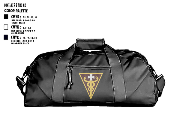 Duffle Bag, 387 Medical Logistics Company, , Teamtime, Team time, sublimation, custom sports apparel, team uniforms, spirit wear, spiritwear, sports uniforms, custom shirts, team store, custom team store, fundraiser sports, apparel fundraiser