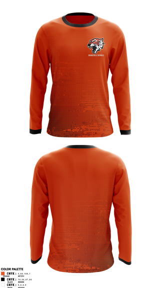 Long Sleeve Performance Shirt, Orangeville Bengals, Baseball, Teamtime, Team time, sublimation, custom sports apparel, team uniforms, spirit wear, spiritwear, sports uniforms, custom shirts, team store, custom team store, fundraiser sports, apparel fundraiser