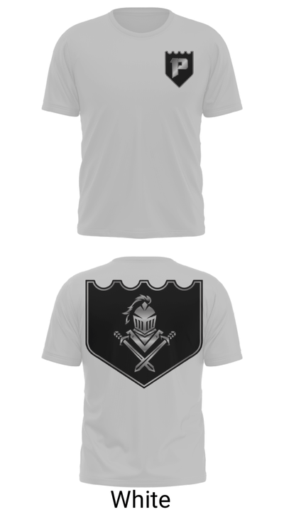 Preston High School Cross Country 85504696 Old School Cotton Feel Shirt - 10