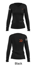 Arise N Build 35818845 Women's Long Sleeve V-neck Shirt - 35