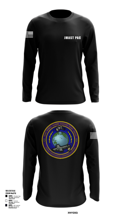 JMAST PAC 45103870 Long Sleeve Performance Shirt 102