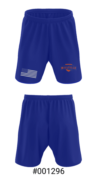 Athletic Shorts With Pockets, Millville Senior High School, Spirit Store, Teamtime, Team time, sublimation, custom sports apparel, team uniforms, spirit wear, spiritwear, sports uniforms, custom shirts, team store, custom team store, fundraiser sports, apparel fundraiser