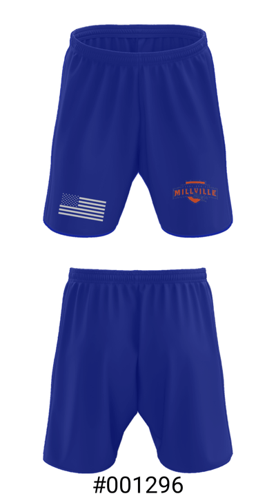 Millville Senior High School 10420328 Athletic Shorts With Pockets - 15