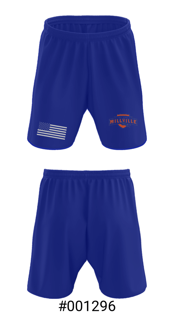 Athletic Shorts With Pockets, Millville Senior High School, Spirit Store, Teamtime, Team time, sublimation, custom sports apparel, team uniforms, spirit wear, spiritwear, sports uniforms, custom shirts, team store, custom team store, fundraiser sports, apparel fundraiser