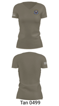 721st Mobility Support Squadron 57301201 Women's Short Sleeve V-neck Shirt - 68