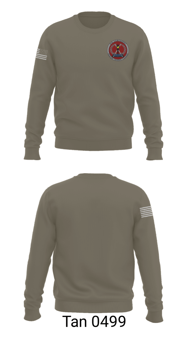 Crew Neck Sweatshirt, 705 TRS, Air Force, Teamtime, Team time, sublimation, custom sports apparel, team uniforms, spirit wear, spiritwear, sports uniforms, custom shirts, team store, custom team store, fundraiser sports, apparel fundraiser