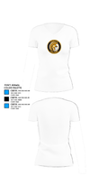 Canute High School Volleyball 55263079 Women's Short Sleeve V-neck Shirt - 18