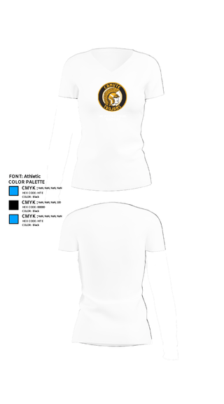 Womens Short Sleeve Vneck Shirt, Canute High School Volleyball, Men's Volleyball, Teamtime, Team time, sublimation, custom sports apparel, team uniforms, spirit wear, spiritwear, sports uniforms, custom shirts, team store, custom team store, fundraiser sports, apparel fundraiser