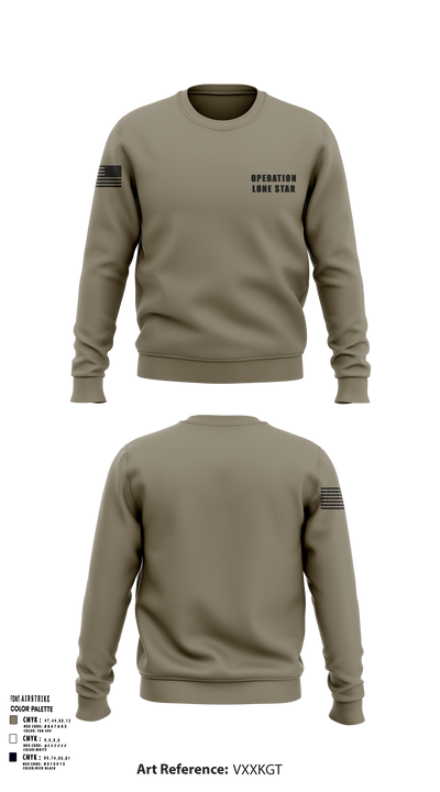 Operation lone star 69451561 Crew Neck Sweatshirt - 101